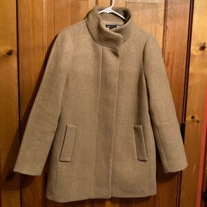 J Crew Mercantile City Coat Tan 8